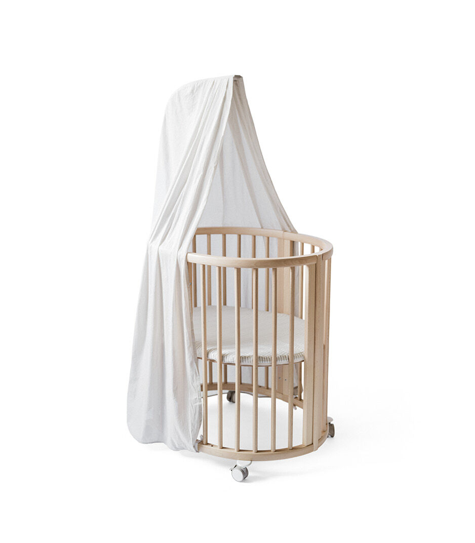 Stokke® Sleepi™ Mini with Canopy by PEHR. Grey. US.